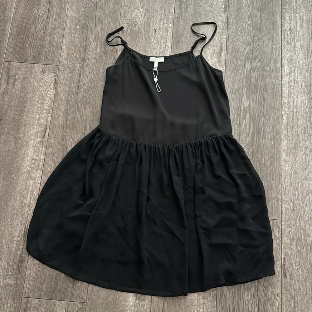 New Joie black babydoll slip dress xs - Picture 1 of 3